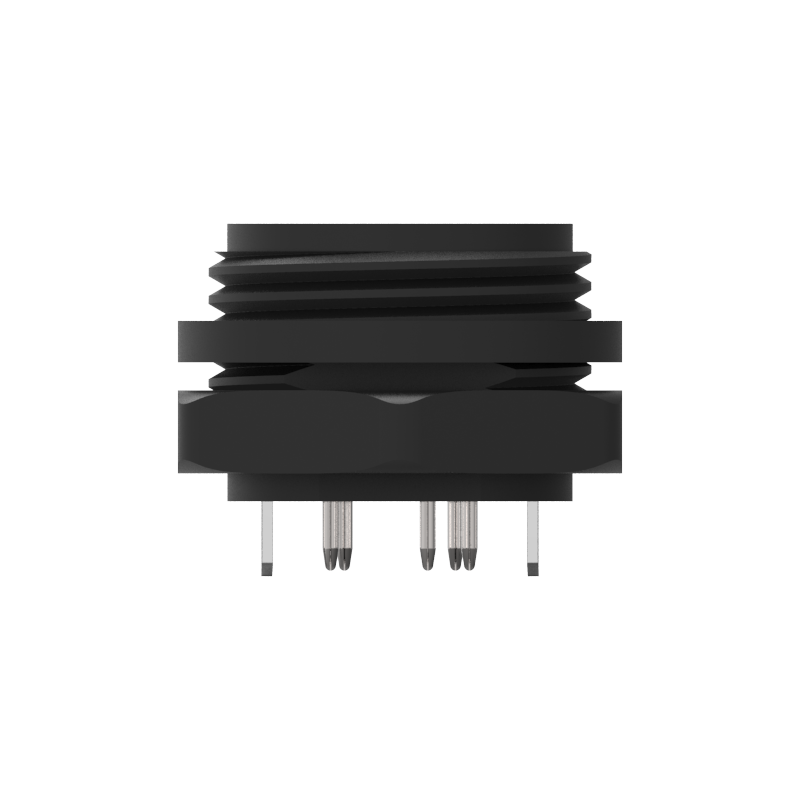 Mini Din 5PIN Rear Lock DIP Type Connector
