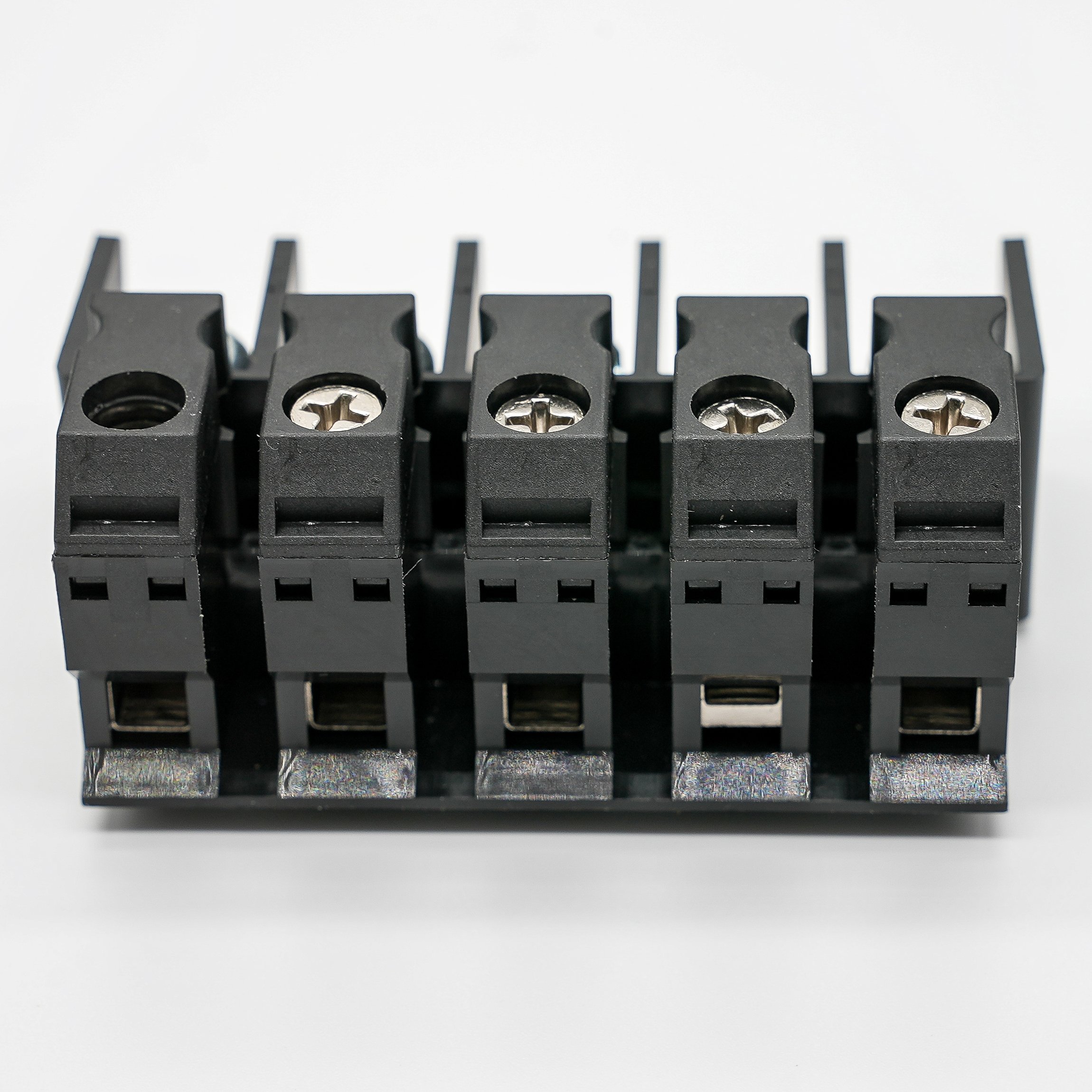 SCED OEM/ODM 15.00mm Feed Through Terminal Block 2+3 Poles CUL CE PA66 TD Series Perforation Terminal connector Block