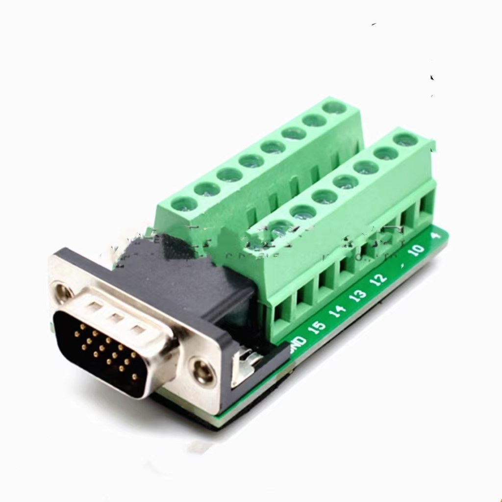 DB9/15/25/26/37/44/50 pin Male Female 37pin Port Adapter Connector Header Terminal Breakout PCB Board 2 Row Riveting Tooth