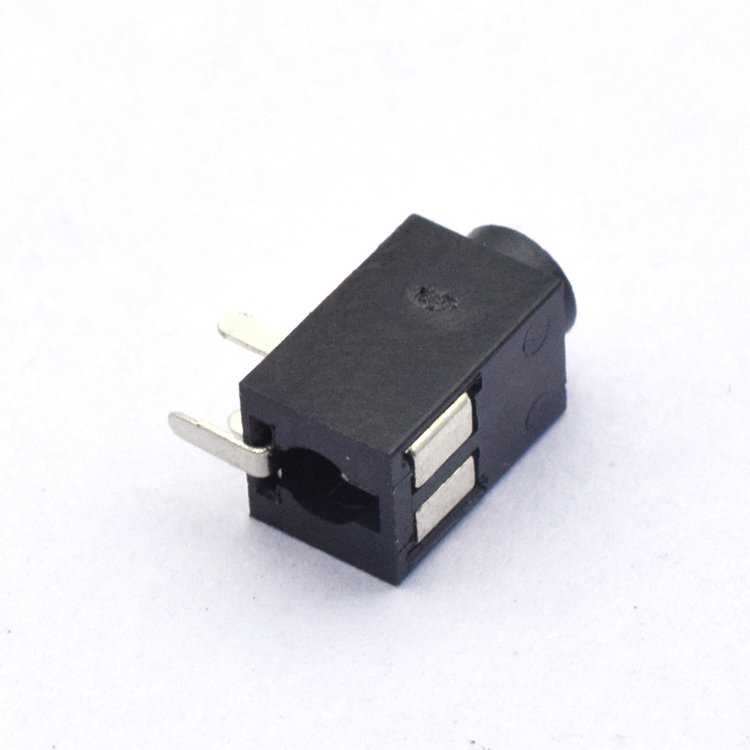 high quality PJ-210 3 pin plastic head Female headphone holder socket Connector 3 Pin DIP Headphone Jack Socket 30V 0.2A