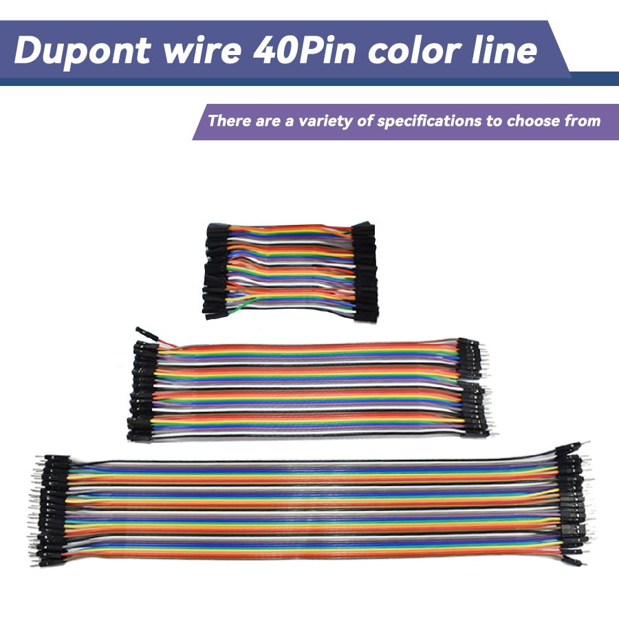 SZYJ 40-Pin 10/20/30cm Dupont Wire Cable Male to Male & Female to Male Female Jumper Arduino DIY Kit Connector