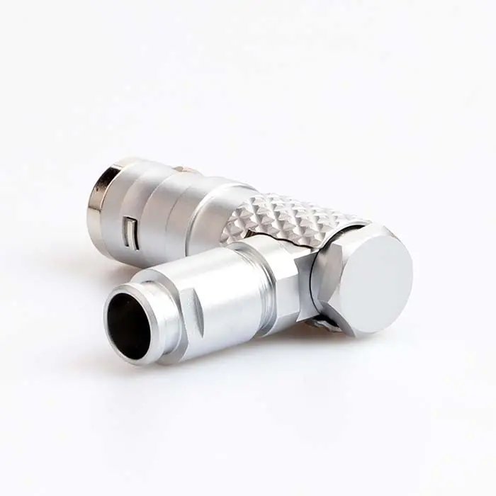 0BT3 Elbow 90 Degree Plug Precision connector FHG Push Pull Connector