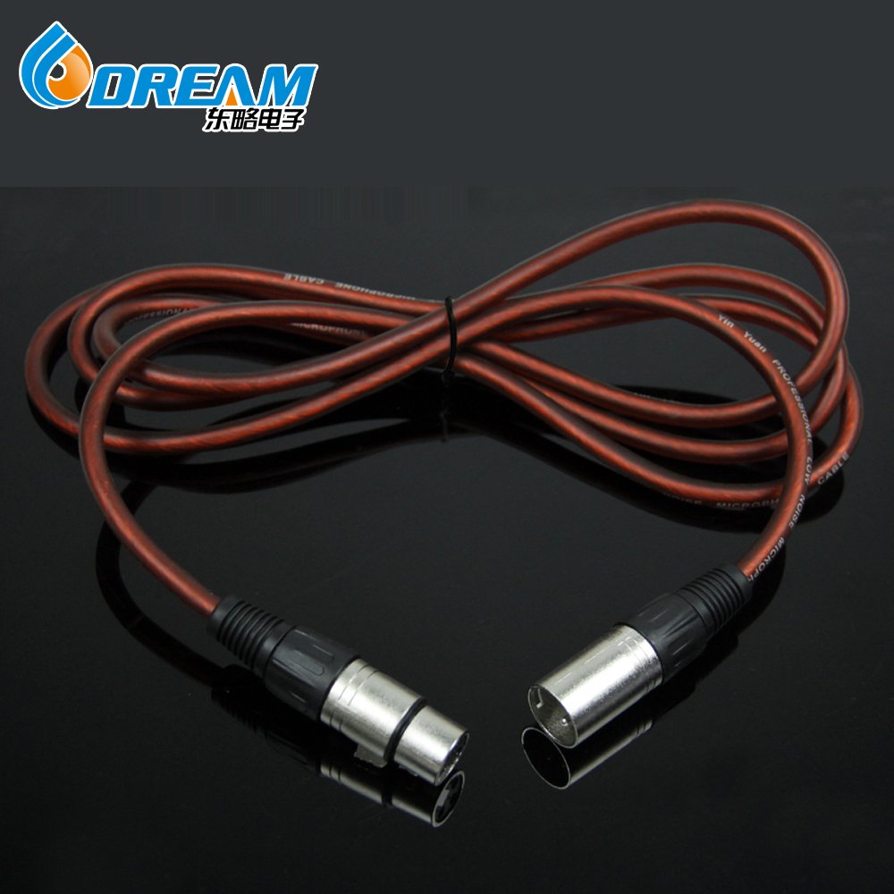 XLR Connectors 3 Pin Male Female Cable Connectors Audio Plug