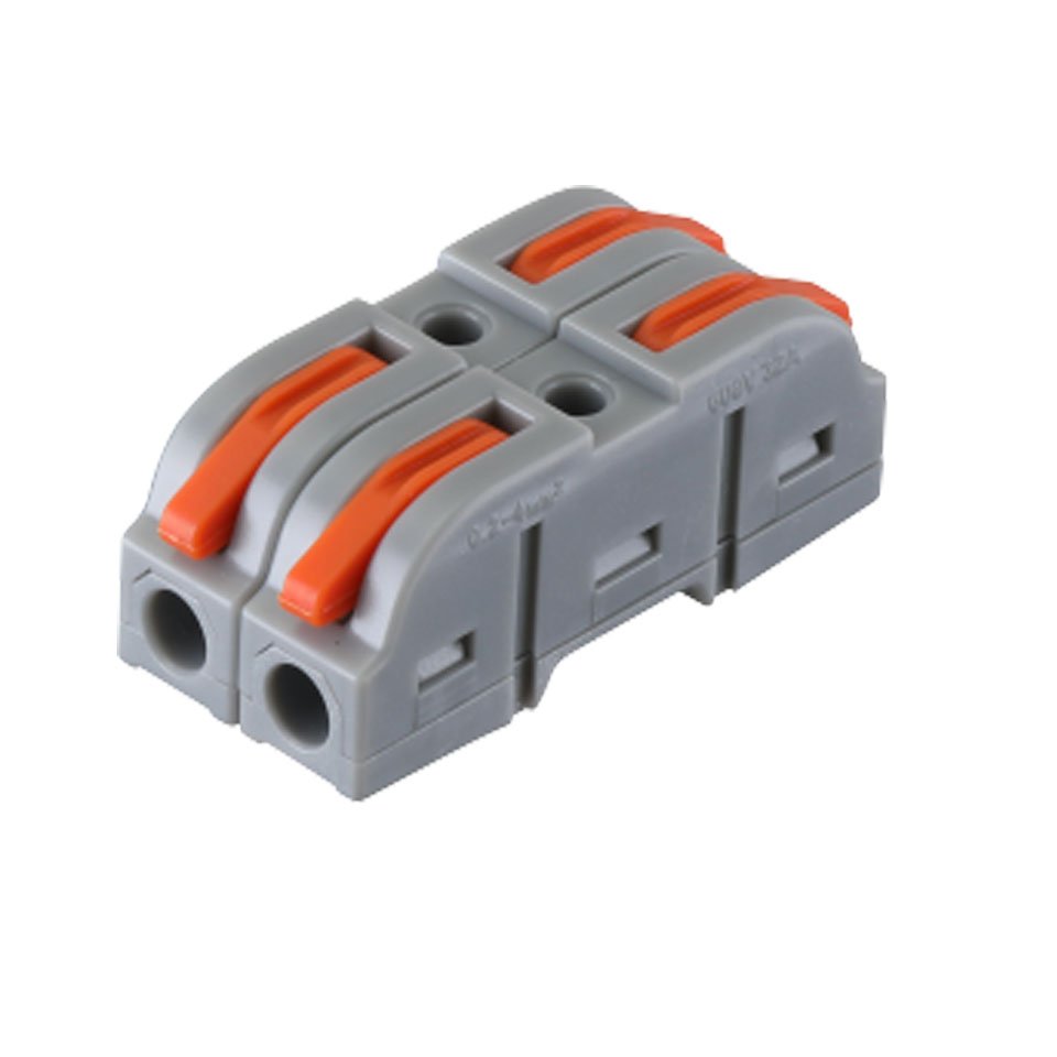 Electric Wire Connector 221 Universal Parallel-connectable Wire Push in Lever Terminal Nuts Compact Splice Connector Female 450V