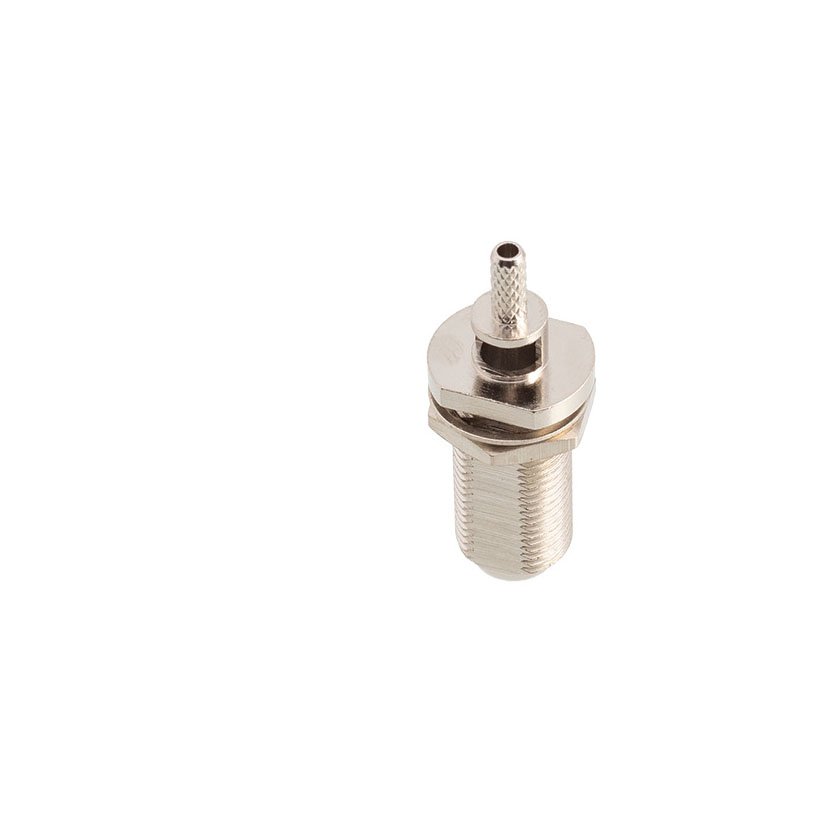 Wholesale smart security product RG6 cable plug F-K1.5 20MM female long Screw coax F connector