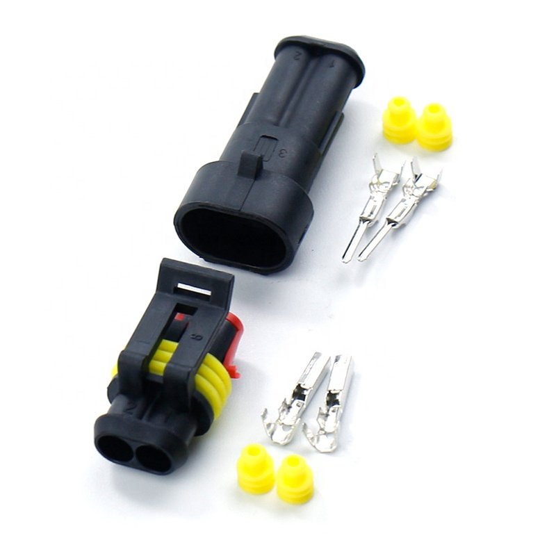 282080-1 Super seal 1.5 mm Series 2 pin female waterproof connector 2820801