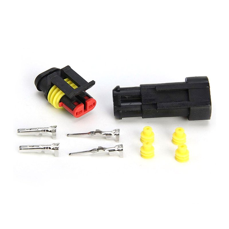 1.5 series male and female joint connector connector 2pins harness plug AMP automotive waterproof Electrical connector