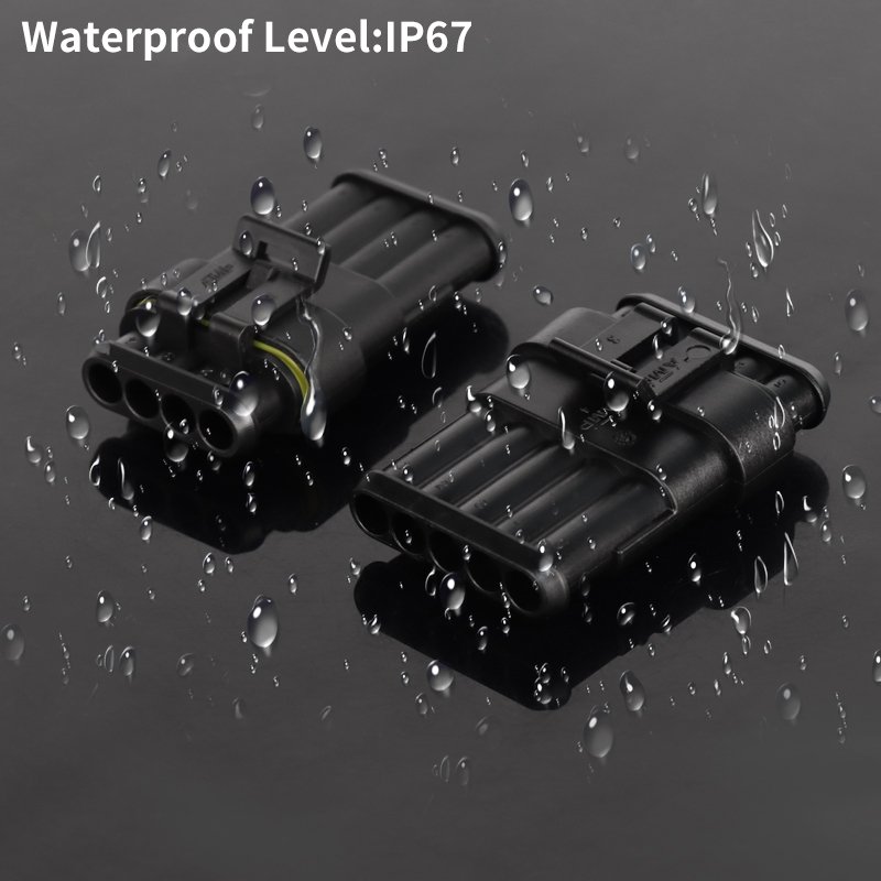 1.5 series male and female joint connector connector 2pins harness plug AMP automotive waterproof Electrical connector