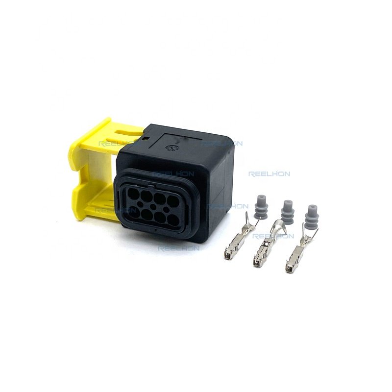TE/AMP 1-1418479-1 8 Pin Rectangular Auto Waterproof Energy Heavy Truck Sheathed Connector