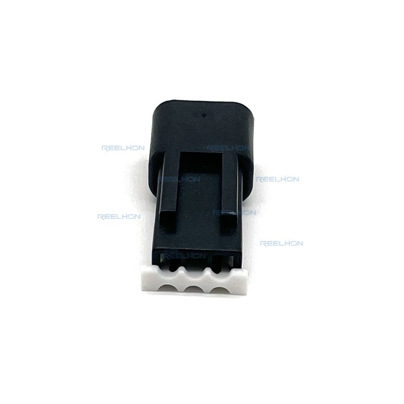 3 Pin Socket Delphi 12047782 Automotive Plug Black Unsealed Male Auto Connector