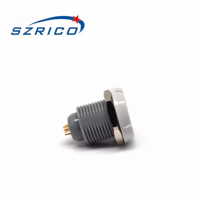 shenzhen factory connector supply 3 pin 1P series push pull fixed connector