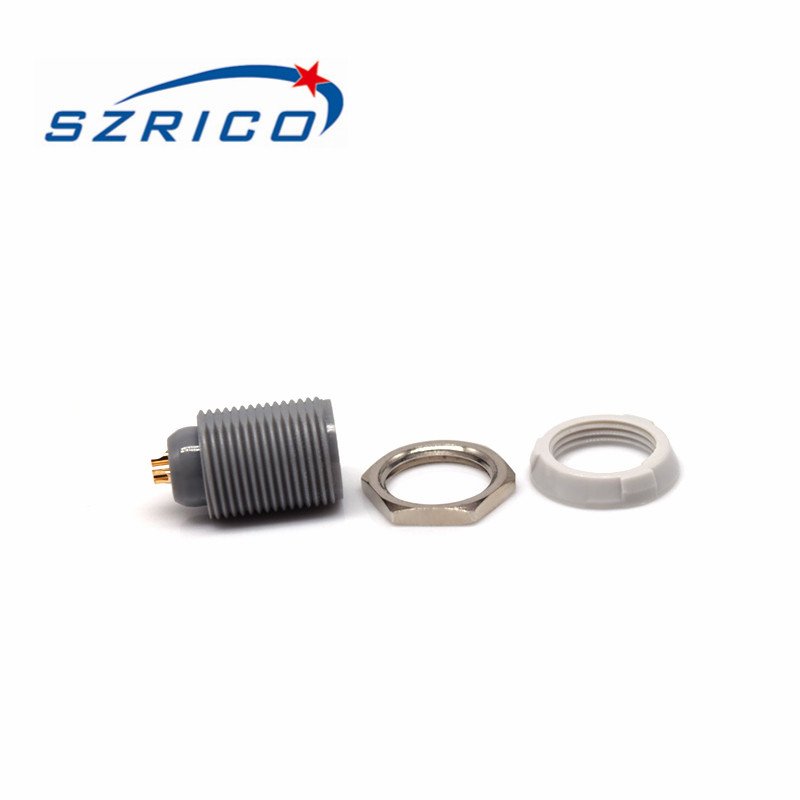 shenzhen factory connector supply 3 pin 1P series push pull fixed connector