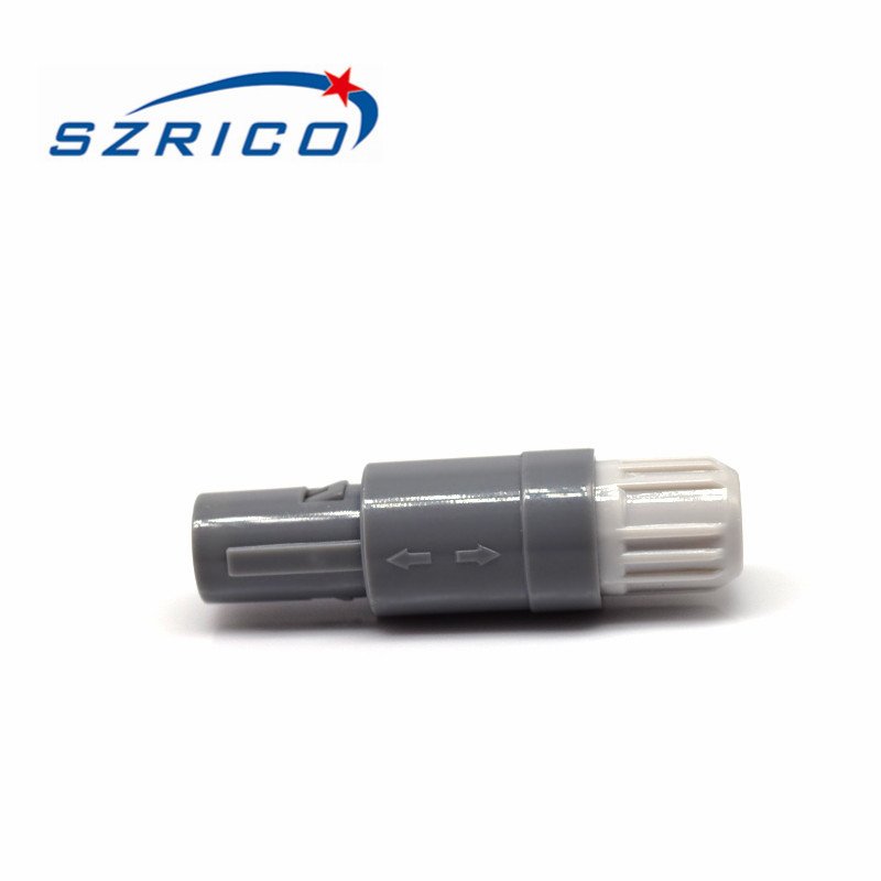shenzhen factory connector supply 3 pin 1P series push pull fixed connector