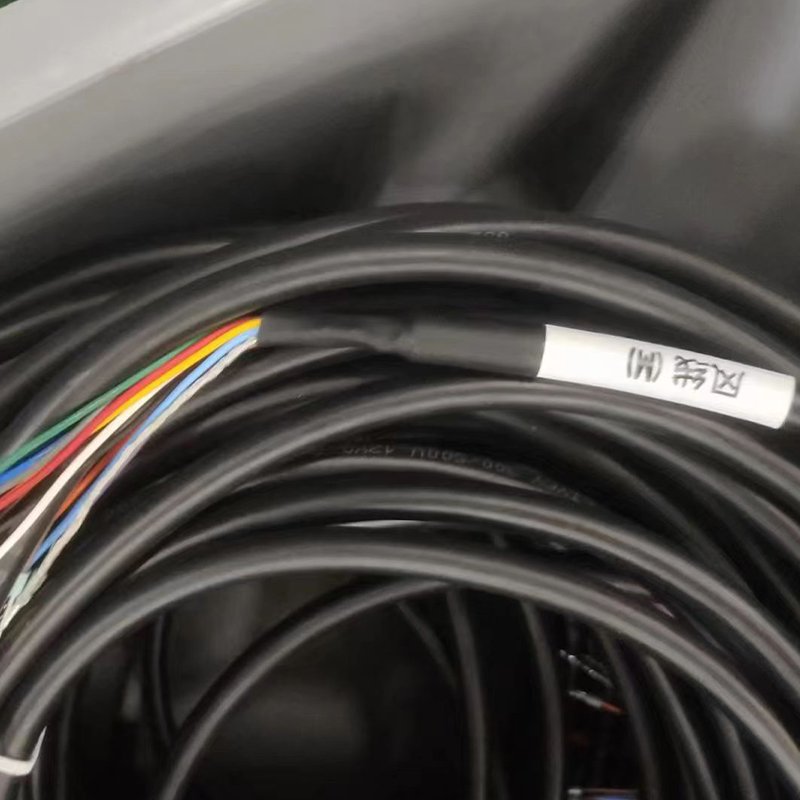 Customized M23 Connector Cable For Draught Fan 12pin Pvc With Sheilding Cable With Custom Logo