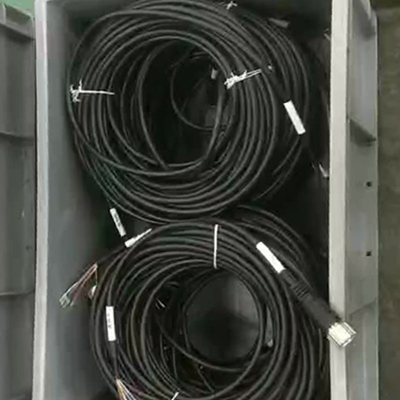 Customized M23 Connector Cable For Draught Fan 12pin Pvc With Sheilding Cable With Custom Logo