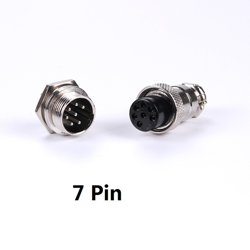 Metal Connector Aviation Socket GX12 GX16 Cable Connector