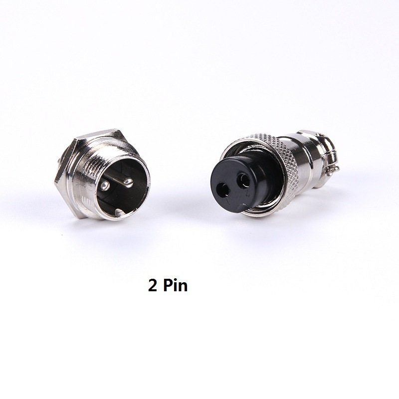 Metal Connector Aviation Socket GX12 GX16 Cable Connector
