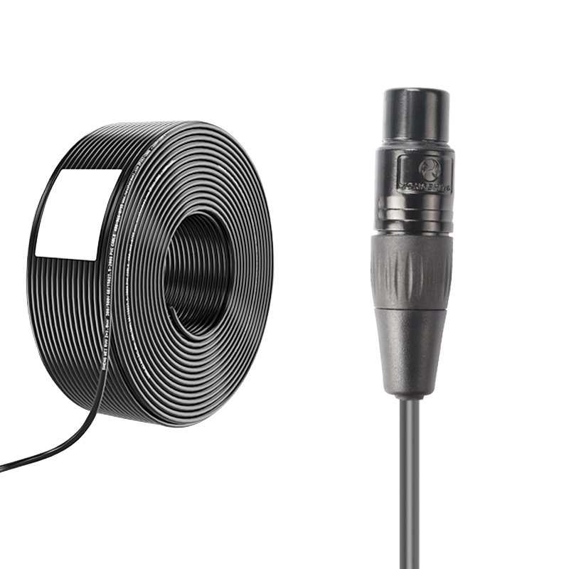 XLR 3 Pin Female Plug XLR Cable and Circular Connector