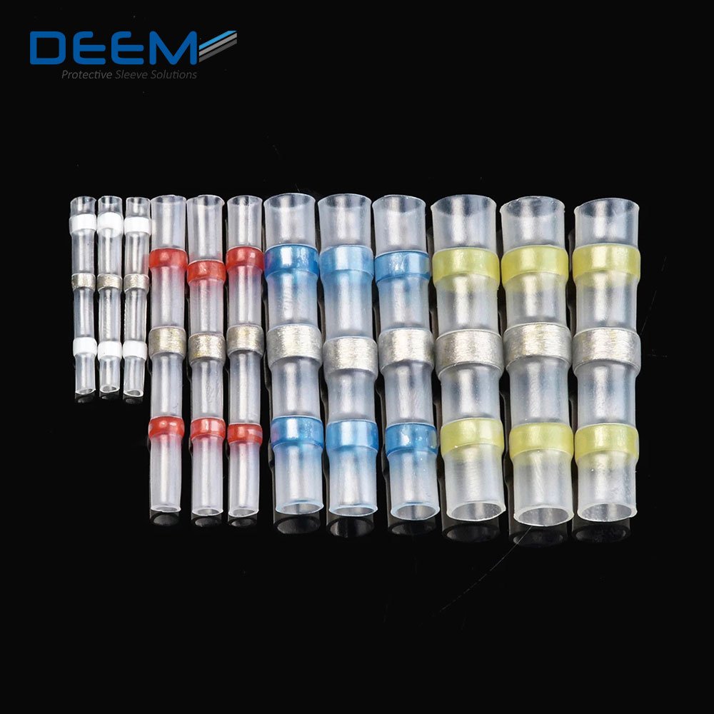 DEEM Heat Shrink Solder Sleeves for Electrical parts of Solder Butt Splices solder wire connectors