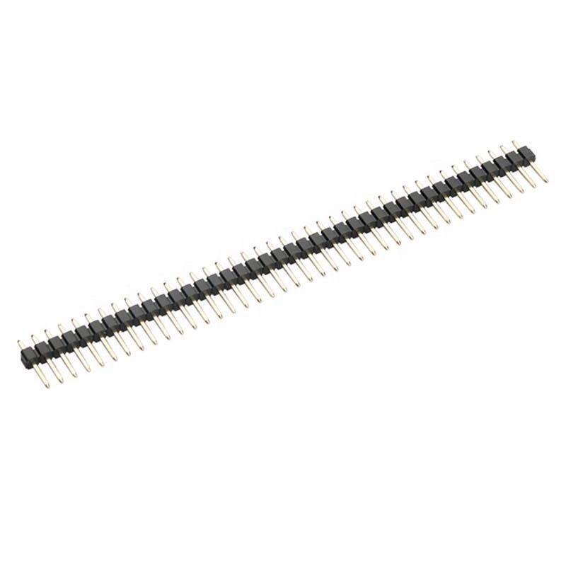 factory custom PCB pin header 1*40pin 2*40Pin two rows 2.54mm pitch IC pin header connector