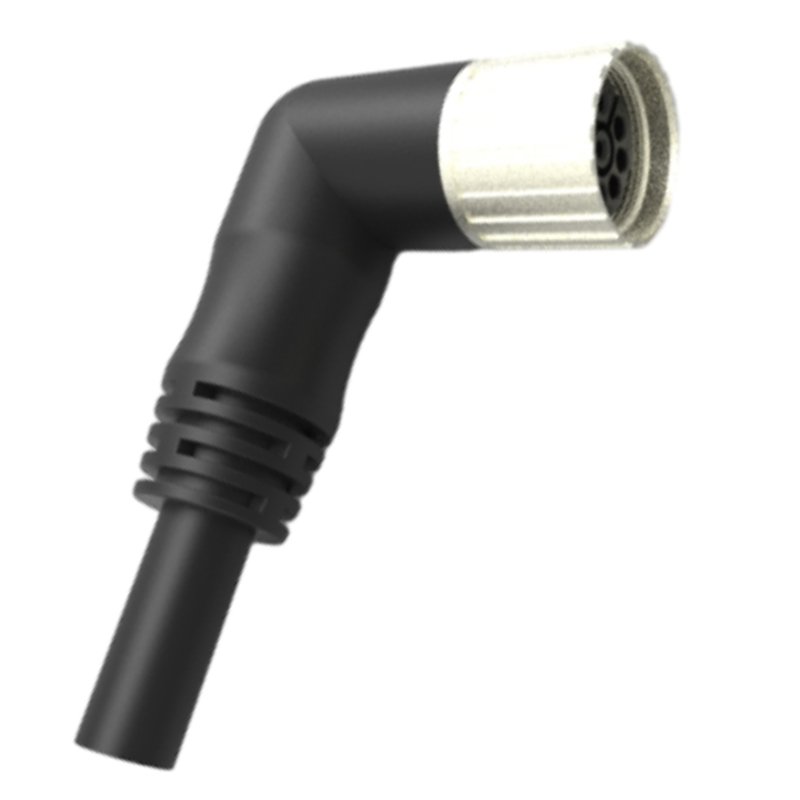 M23 Female Waterproof Circular 8pin Sensor Molding Connector Ip67 For Automotive/industrial