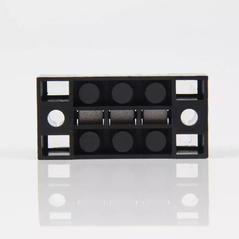 Dual Row Strip Screw Terminal Block 15A 600V Fixed Wiring Board wire connector TB1503