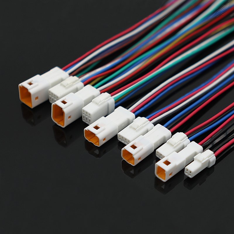 2/3/4/6/8pin JWPF Series Automotive Connector Waterproof Connector Male and female connector plug 02R-JWPF-VSLE