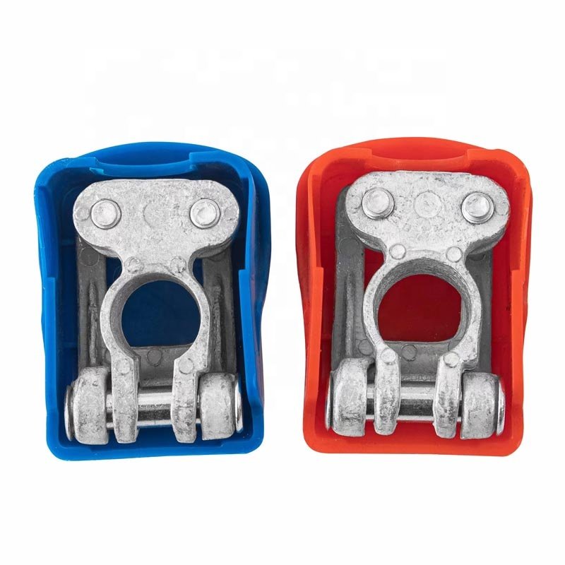 Top quality tin plated tinned Brass connector clamp quick release / adjust disconnect multi link battery terminal Positive &N