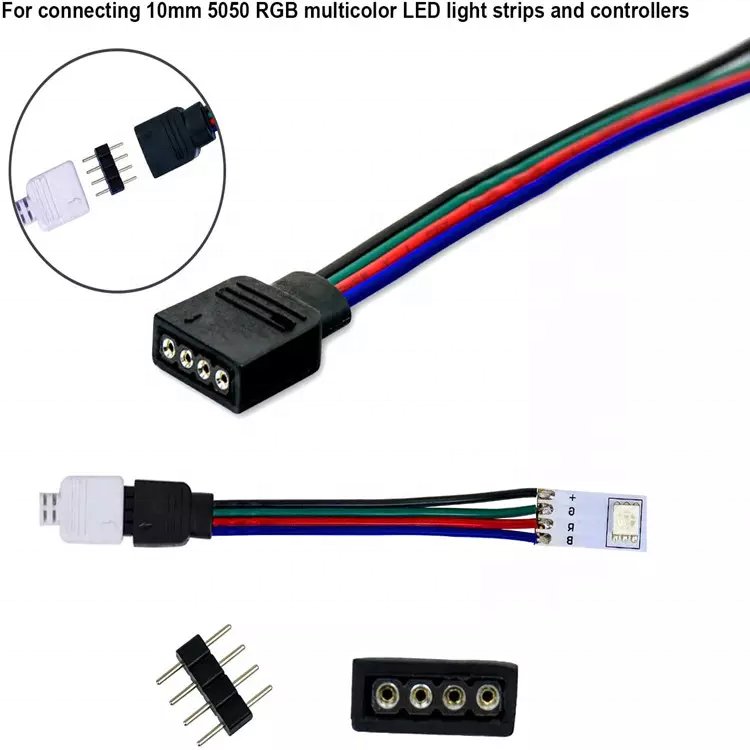 Factory Price Original Jst Xh 2.54mm Pitch Connector Wiring Cable Assemblies for Led Strip