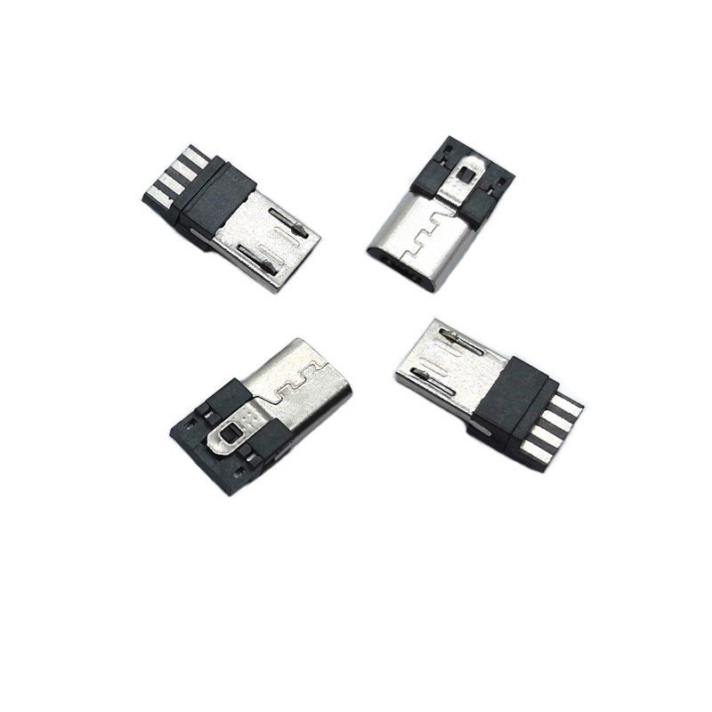 Factory High Quality 5Pin 4Pin Male Micro USB connector