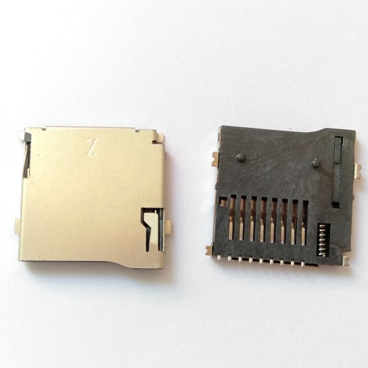 Hot Sale Factory Direct Price MICRO SD TF Card Connector SD Push SMT Connector