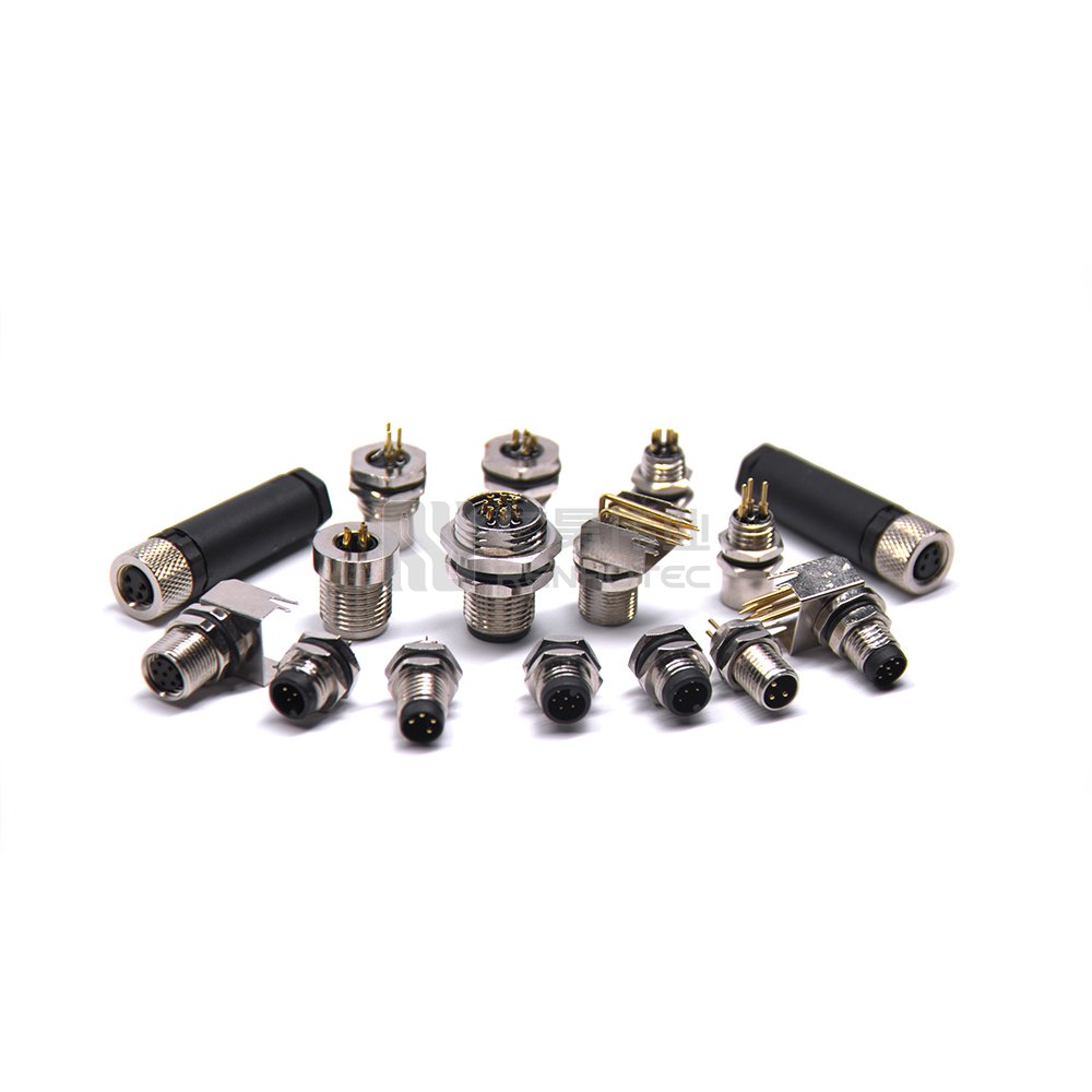 3 4 5 6 8 Pin M8 M12 Cable Electric Wire Connector Ip67 4 Pin Waterproof M5 M8 M12 M16 M23 Connector Cable 2 3 4 5 6 8 12