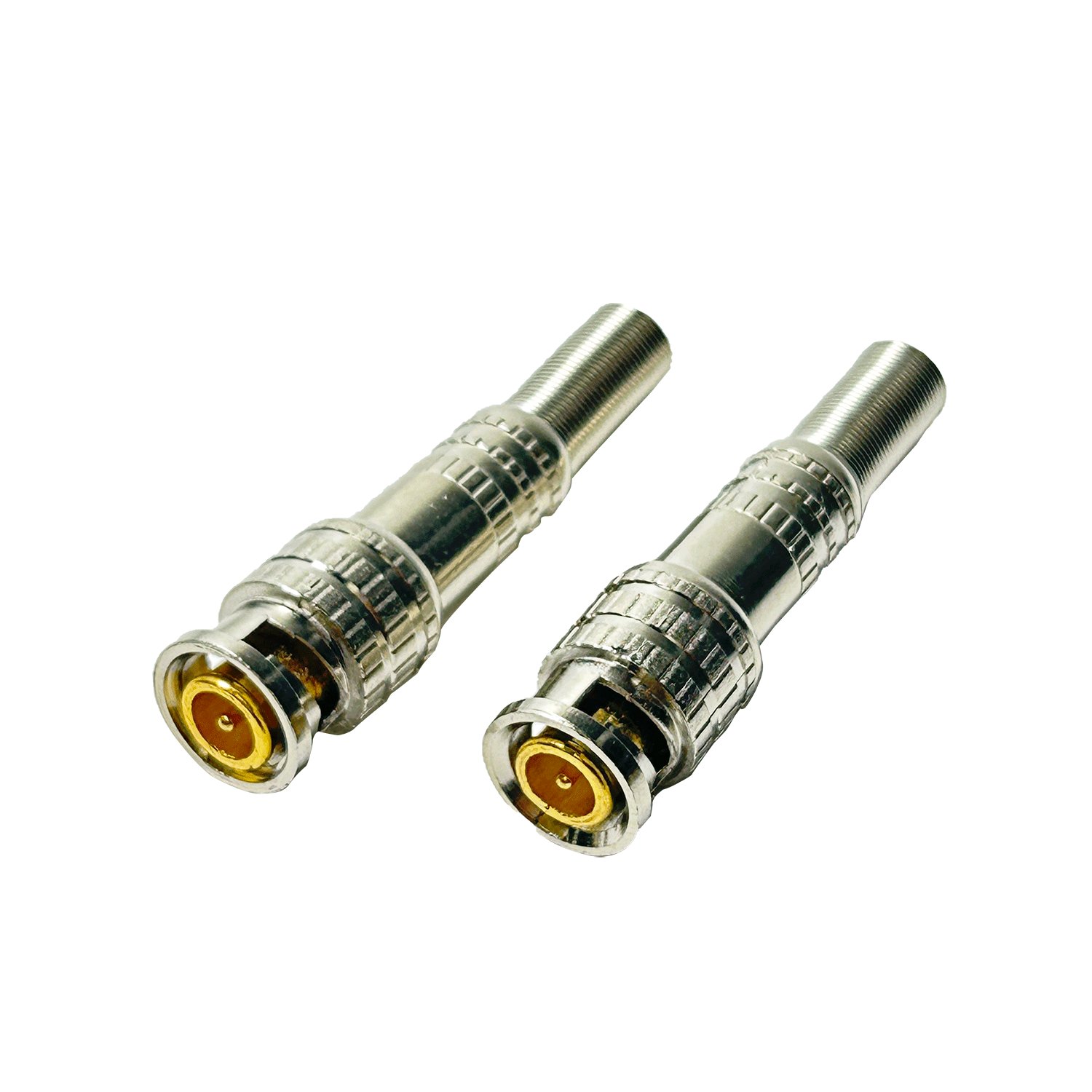 75 Ohm Coax RG6 Compression F BNC Male Plug RF Coaxial Cable BNC Male Connector for CCTV RG58 RG59 RG6