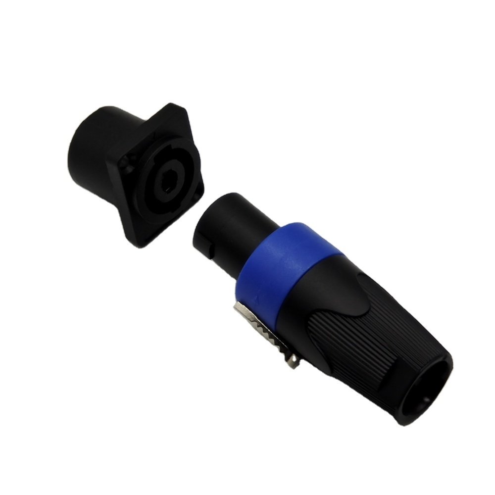 Speakon NL4FX Blue Orange Red Audio Amplifier Speaker 4pin Male Conector for NL4 Speakon 4 Poles Plug Connector Speakon NL4
