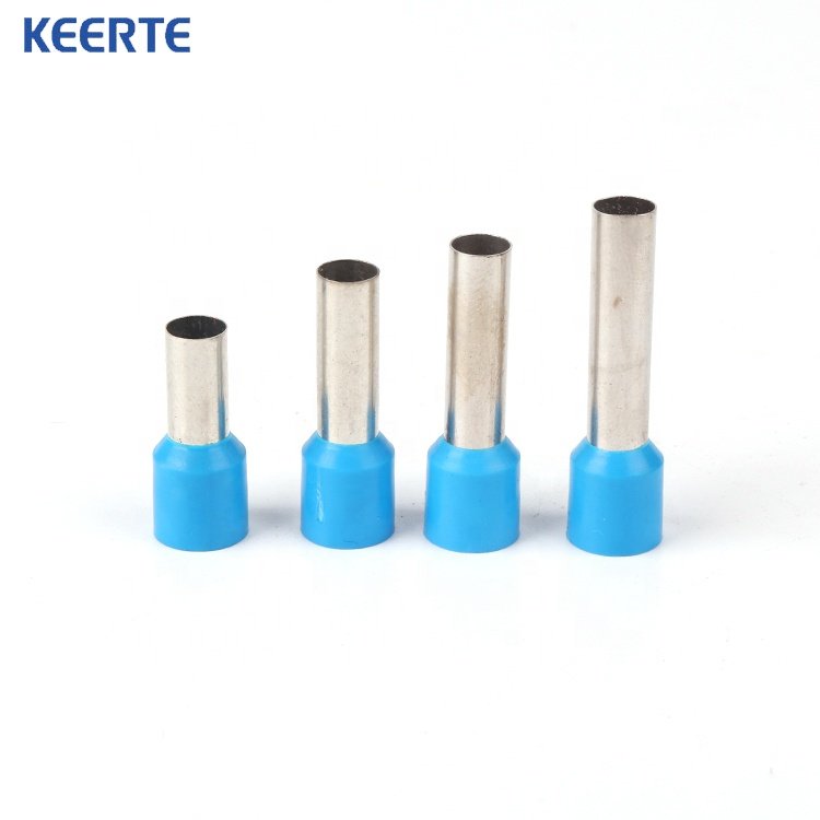 Wenzhou Manufacturing Din Type Copper Connecting Tube Lug Terminal Copper End Crimp Terminal Brass Terminal Connector