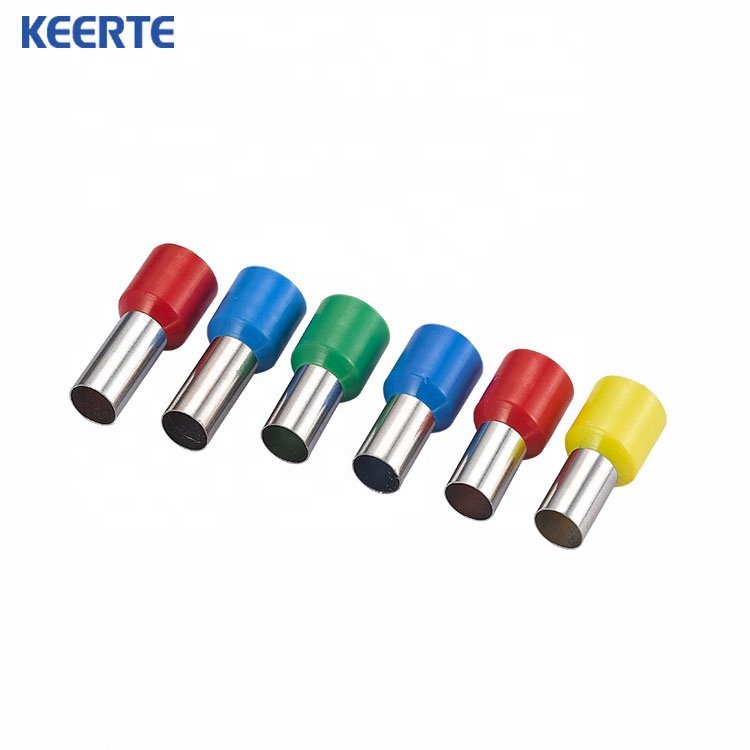 Wenzhou Manufacturing Din Type Copper Connecting Tube Lug Terminal Copper End Crimp Terminal Brass Terminal Connector