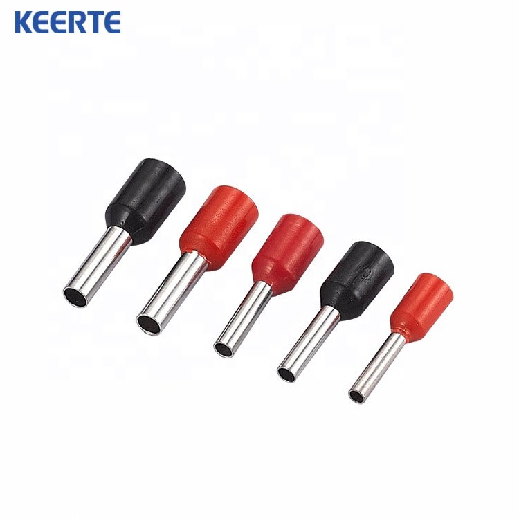 Wenzhou Manufacturing Din Type Copper Connecting Tube Lug Terminal Copper End Crimp Terminal Brass Terminal Connector