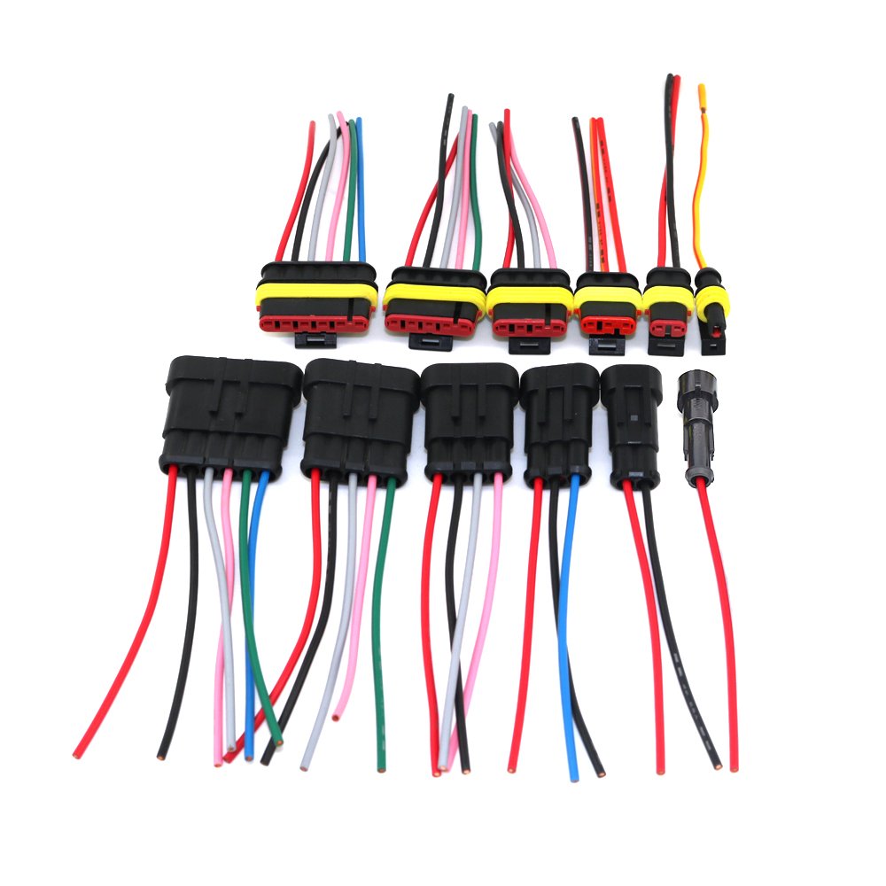 Daily Specials Conduit Car Cable 1-6 Pin Electrical Terminal Air Wire To Board EV Current Automotive Electrical Wire Connectors