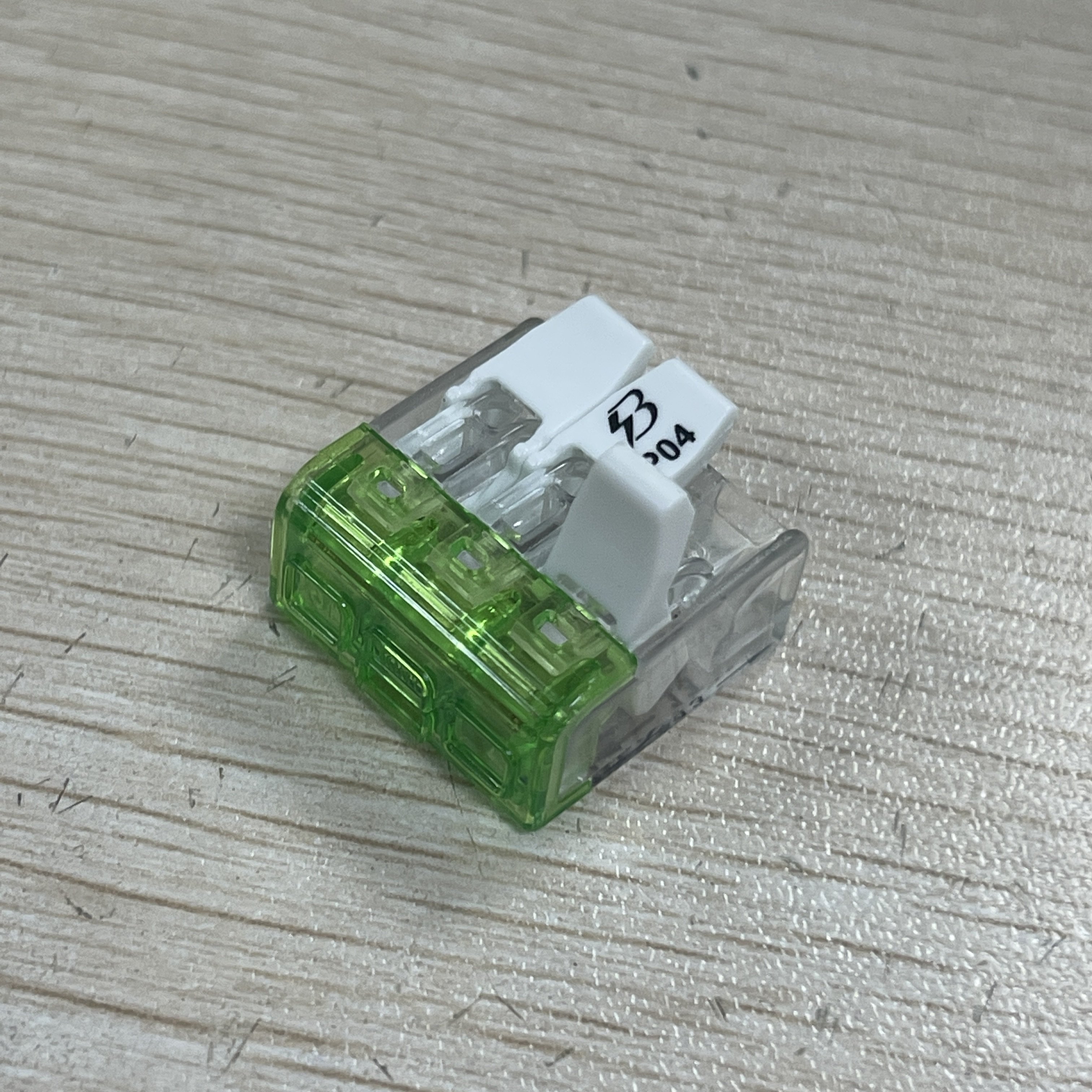 Original 3 Pole Push Wire Connector with Operating levers