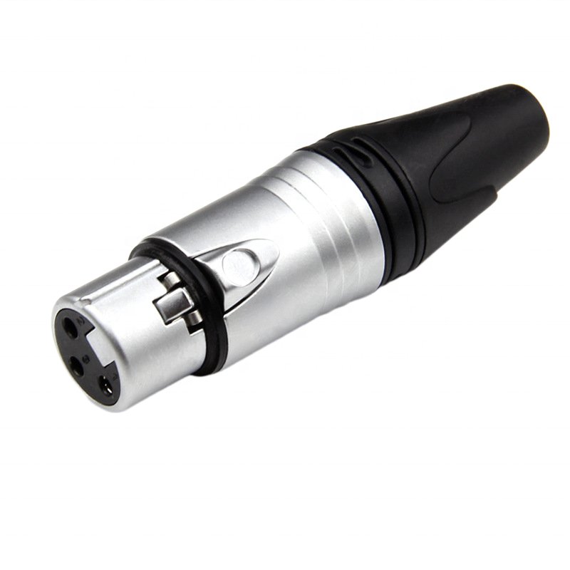 Colorful Male Female 3pin Microphone XLR Connectors