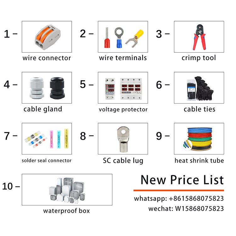 Shunshun IP67 Automotive Waterproof Insulated Electrical Water Proof Solder Wire Connectors kit box