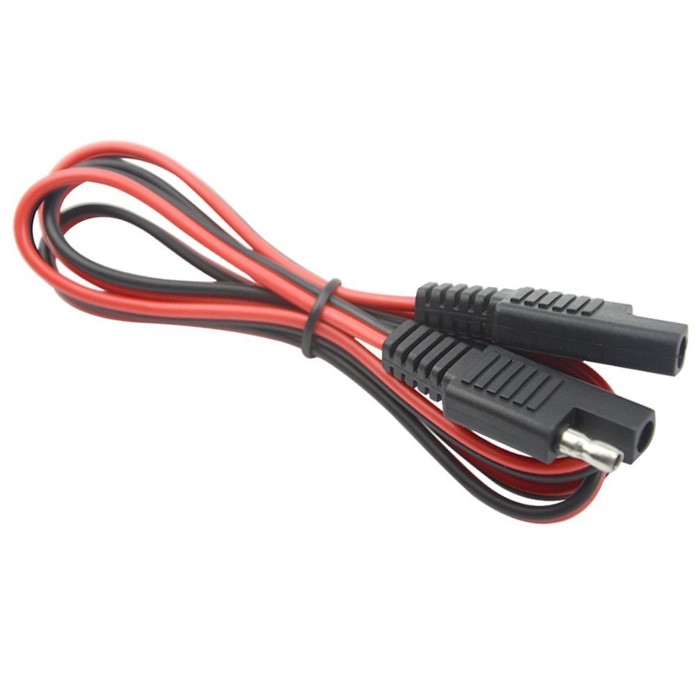 2pin SAE Quick Disconnect connector Plug battery power extension cable