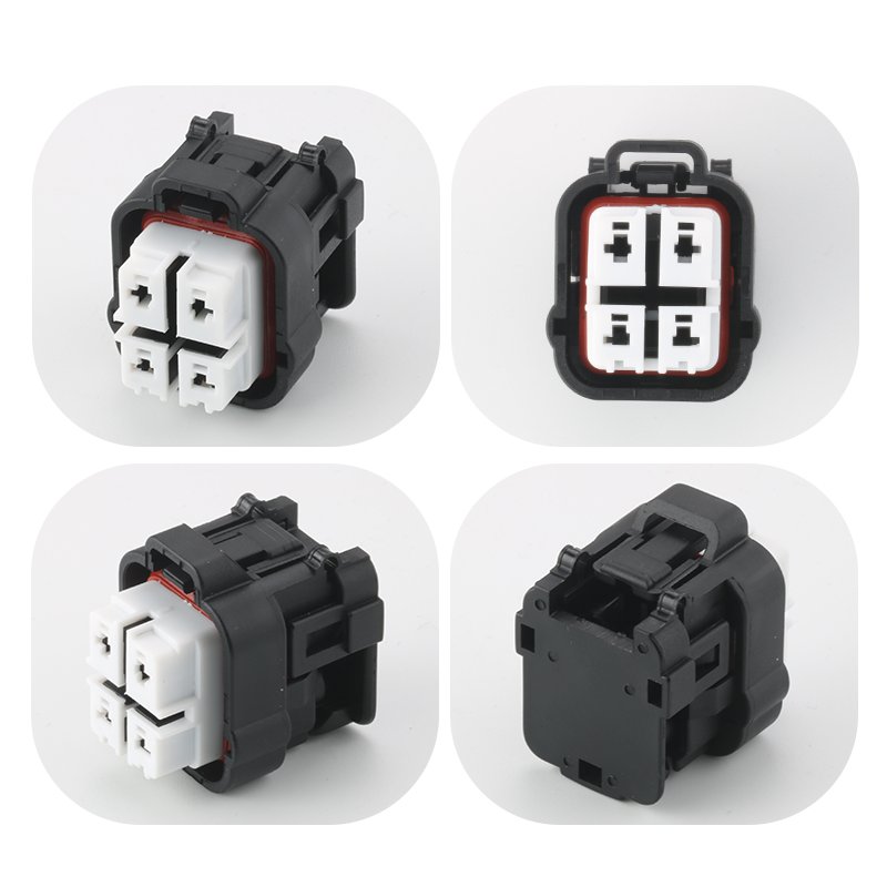 4 pin female waterproof auto fuel injector pump cable quick terminal electrical connector DJ70421Y-2.2-21