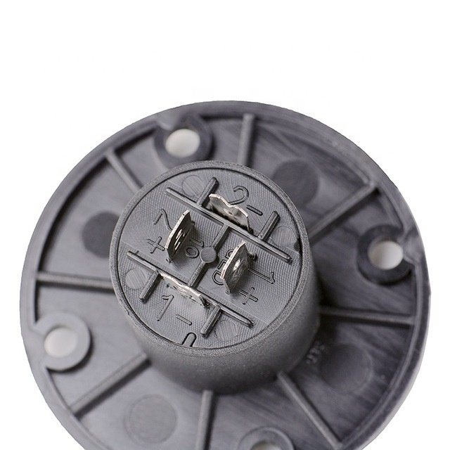 Round 4 Pole SpeakON Panel Mount Socket Connectors 4 pin Audio SpeakON Chassis Connectors for Loudspeaker Amplifier