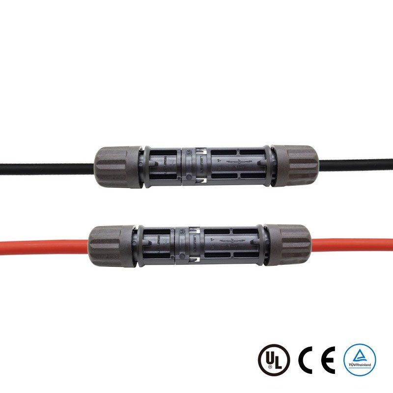 waterproof dc solar lamp pv panel connectors solar panel 1500v m c 4 connector solar ip68 electrical waterproof connections