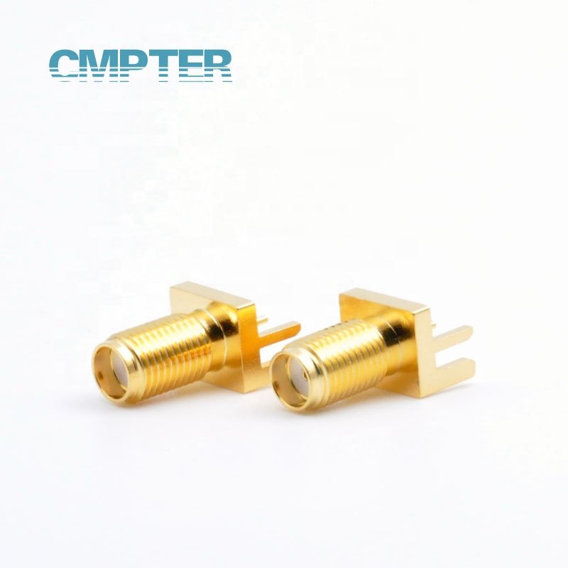 SMA Bulkhead Female PCB connector DC to 6GHz