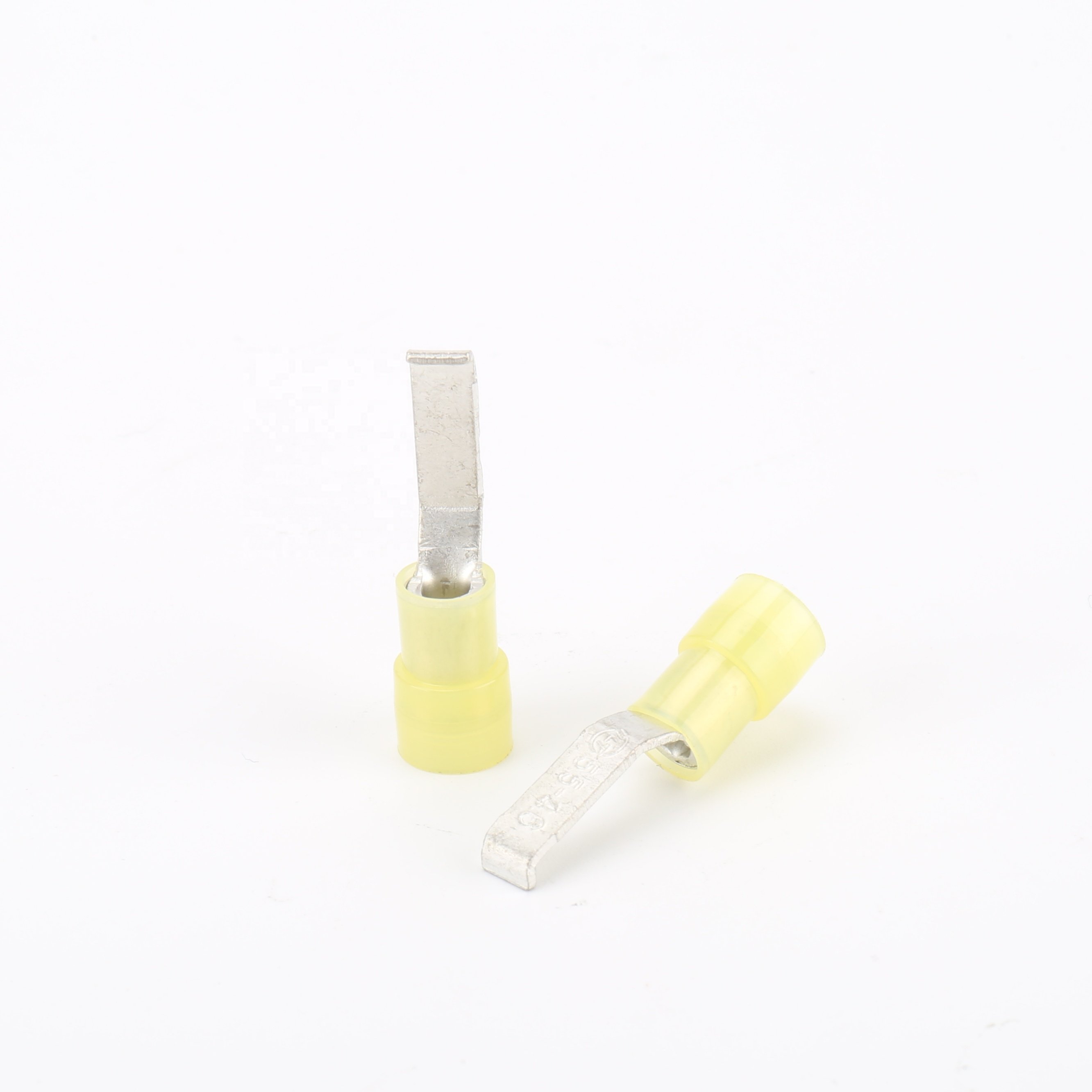 LEXT LBNYD2-3 Nylon PA66 Copper Cable Terminals Lugs Nylon Concave Blade Insulated Connector Terminals