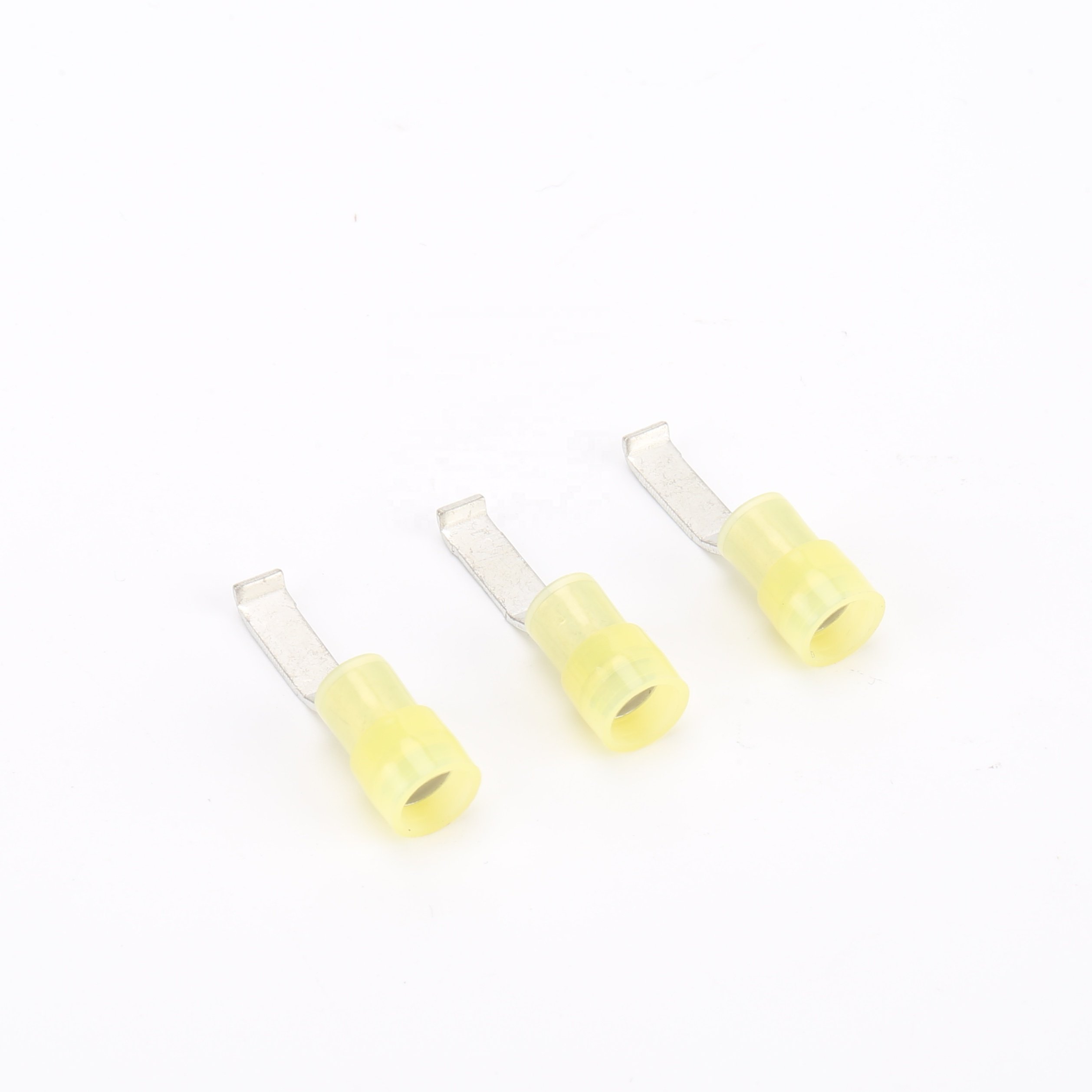 LEXT LBNYD2-3 Nylon PA66 Copper Cable Terminals Lugs Nylon Concave Blade Insulated Connector Terminals