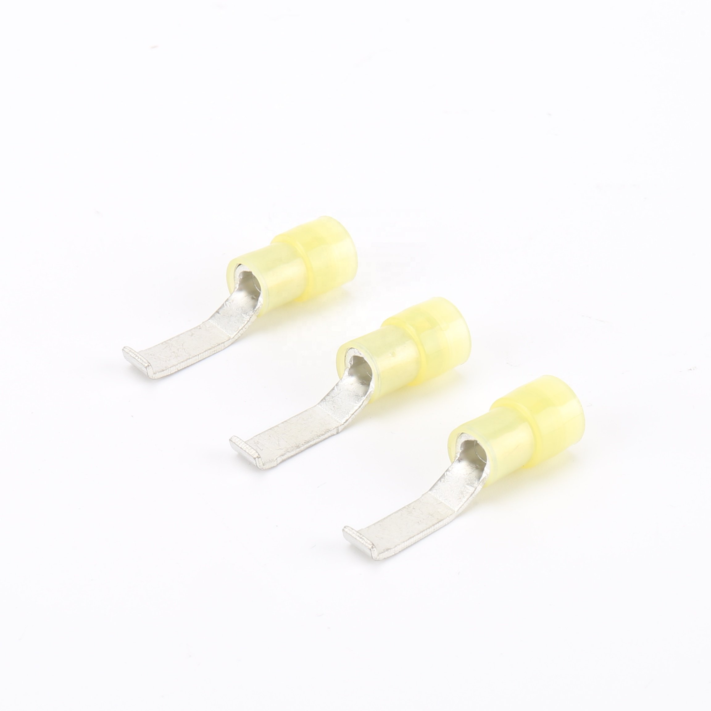 LEXT LBNYD2-3 Nylon PA66 Copper Cable Terminals Lugs Nylon Concave Blade Insulated Connector Terminals