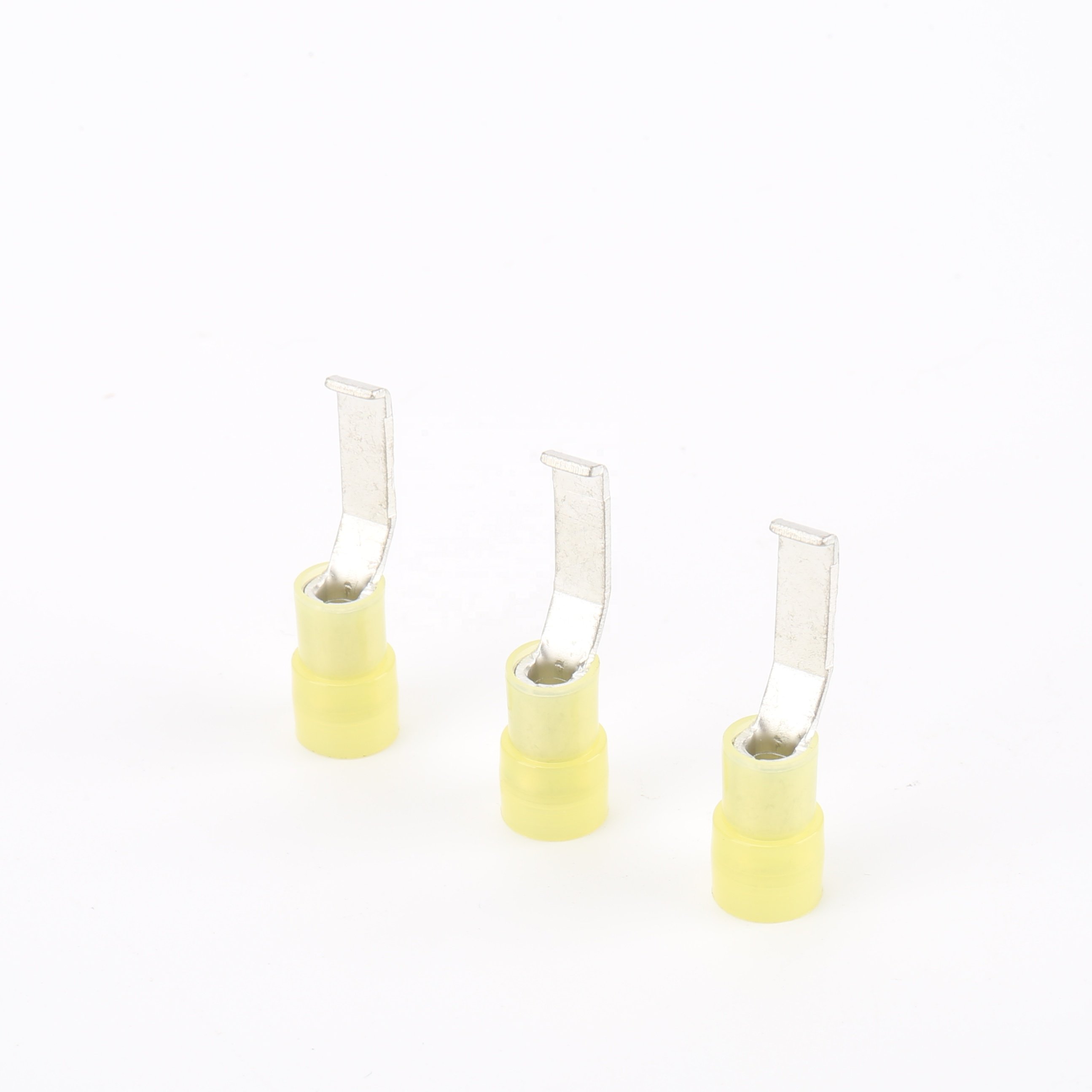 LEXT LBNYD2-3 Nylon PA66 Copper Cable Terminals Lugs Nylon Concave Blade Insulated Connector Terminals